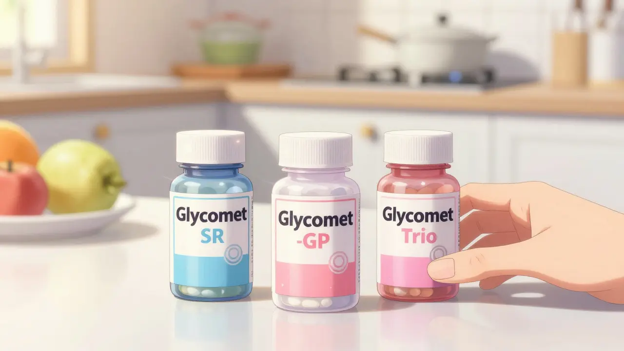 Three medicine bottles with magical glow on a table, anime style