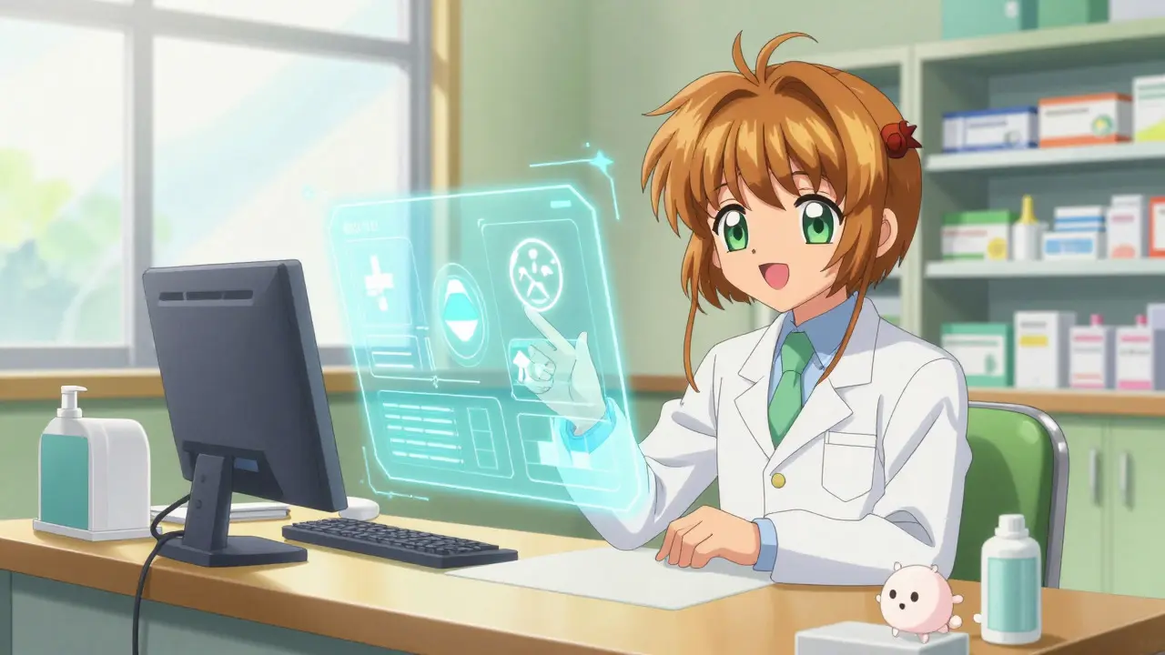 Pharmacist using friendly tech for safety reporting