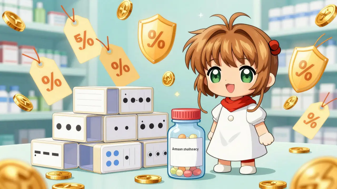 Cute anime medicine bottles with discount shields